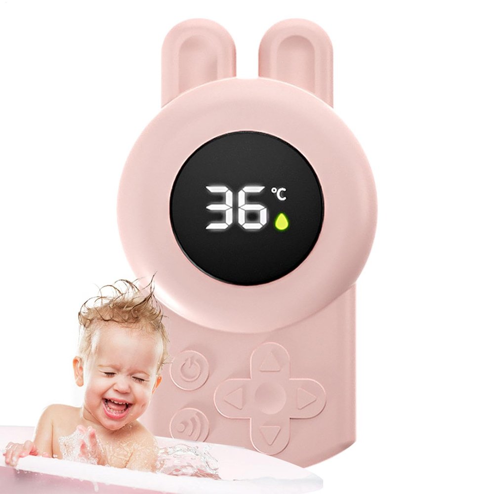 Bathtub Thermometer, Cute Bunny Shape, Improved Sensor, Fast