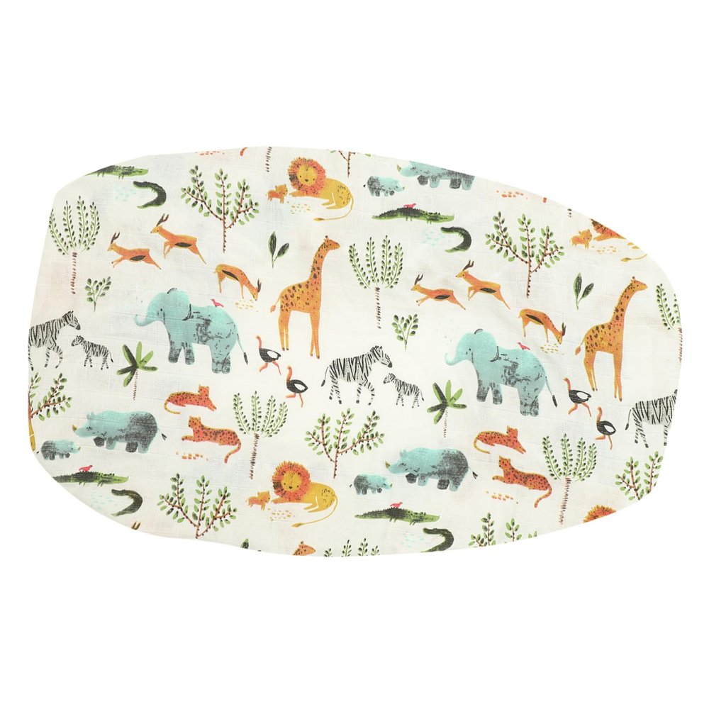 HEMOTON Cotton Changing Pad Cover, Removable, Reusable