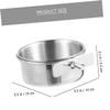 Yardwe Stainless Steel Cockatiel Feeder view 4