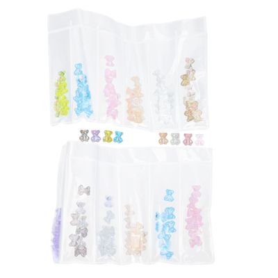 FRCOLOR 96-Piece Bear Nail Art Decorations