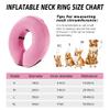 GIDWRIY Inflatable Dog Collar - Pink view 2