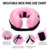 GIDWRIY Inflatable Dog Collar - Pink view 3