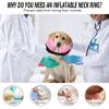 GIDWRIY Inflatable Dog Collar - Pink view 4