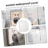 jojofuny 2-Pack PC Outlet Covers with Reliable Splash Protection for Indoor Outlets view 2