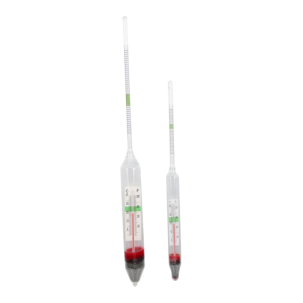 BUGUUYO Glass Salinity and Temperature Meter Set for Aquariums