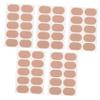 Self-Adhesive Heel Patches, 5 Flannel Patches, Khaki view 1