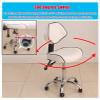 FXLUHAY Comfortable Salon Saddle Stool with High Backrest view 4