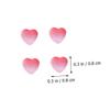 FRCOLOR 50-Piece Resin Heart Nail Charms view 2