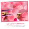 FRCOLOR 50-Piece Resin Heart Nail Charms view 4