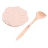 Happyyami Round Silicone Can Lid with Food Spoon for Pets view 1