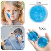 Mini Gel Cold Packs for Eyes, Reusable Hot/Cold Compresses, 4-Pack view 4