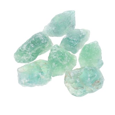 BUGUUYO Rough Scented S-Stones for Aquarium, Green Crystal Stone