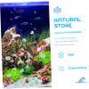 BUGUUYO Rough Scented S-Stones for Aquarium, Green Crystal Stone view 2