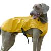 Dog Rain Jacket, Hooded Puppy Slicker Poncho with Reflective Stripes view 1