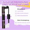 LZM Bond and Seal Lash Glue 2-in-1, Black, Waterproof, 5 ml + 5 ml view 2