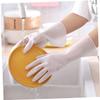 DECHOUS 4-Pair Waterproof Non-Slip Cleaning Gloves view 4