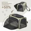 Petsfit Foldable Carrier for Cats and Dogs with Expandable Side and Shoulder Strap view 3