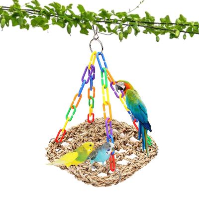 Bird Seagrass Swing - Parrot Swing, Bird Seagrass Mat