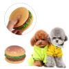 Akozon Squeaky Hamburger Dog Toy view 3