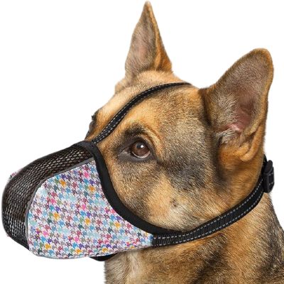 Adjustable, Breathable Air-Mesh Dog Muzzle
