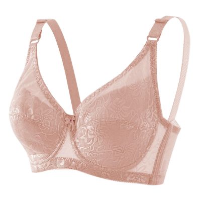 The Deal Women's Floral Lace Push-Up Bra