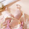 The Deal Women's Floral Lace Push-Up Bra view 3