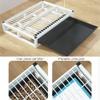 Portable Metal Dog Toilet Training Tray, Black, 78 x 49.8 x 8.9 cm view 3