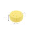 Round Double-Sided Bath Sponges with Loops, 4-Pack view 3