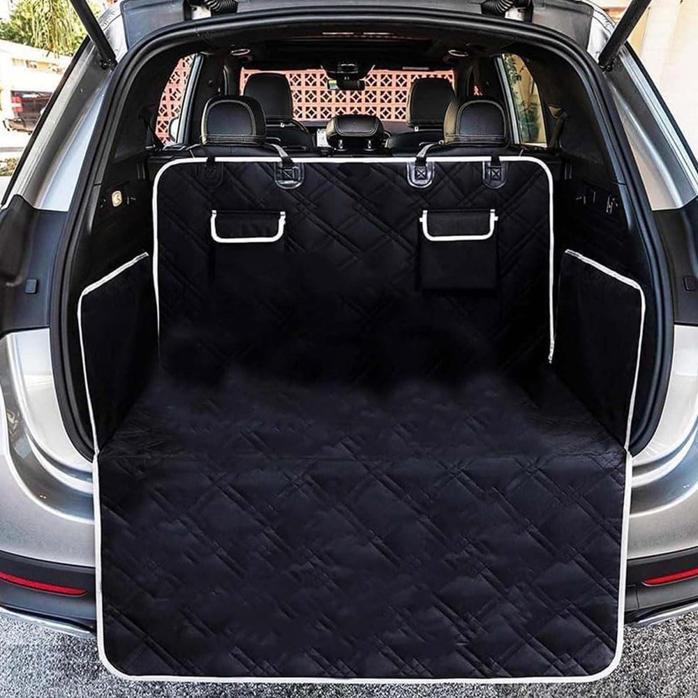 LFSYYD Car Trunk Dog Cover for Toyota Fortuner, Kluger, Sequoia, Rush, Wish 2000–2023, 2024–Present, Waterproof, Scratch-Resistant