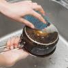 Compact Steel Wool Dish Sponge view 2