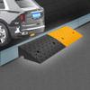 QSPNVFB Rubber Curb Ramp, Portable Wheelchair Threshold Ramp, 100 x 25 x 9 cm view 2