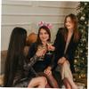 Christmas Party Satin Bow Headbands, 3-Pack view 4
