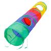 Interactive Cat Tunnel - Rainbow Collapsible Pet Tube view 1