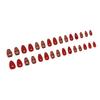 Christmas Almond Press-On Nails, Full-Coverage Glossy Acrylic Nails view 3