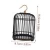 Happyyami Small Black Ebony and Copper Cage for Grasshoppers view 2