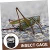 Happyyami Small Black Ebony and Copper Cage for Grasshoppers view 3