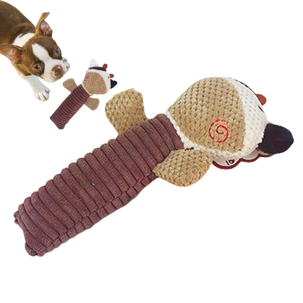 Squeaky Plush Dog Toy for Small Dogs