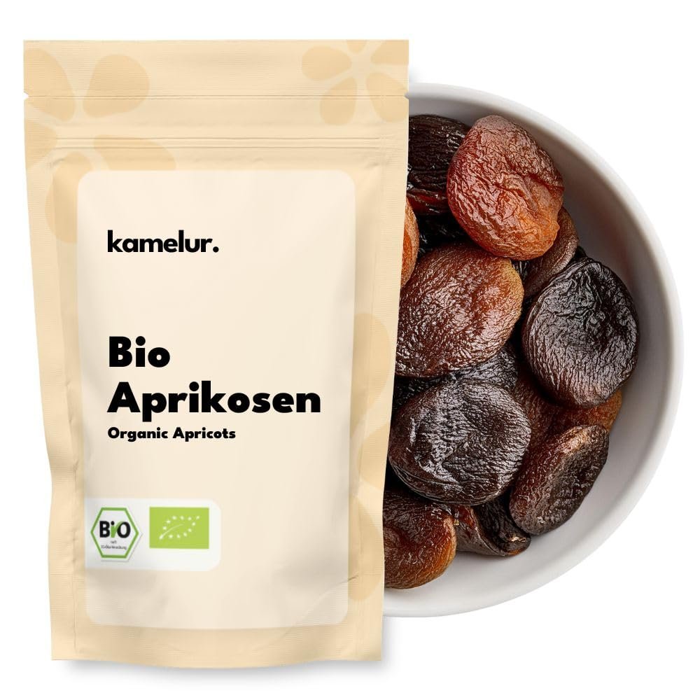Kamelur 3 kg Organic Soft Dried Apricots – Unsulfured, Unsweetened, No Additives