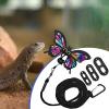 Lizard Harness - Soft PU Leather Adjustable Reptile Leash view 3