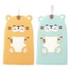 Kids' Tiger Cartoon Bath Mitts, Cotton and Polyester view 1