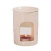Warmself Ceramic Aromatherapy Lamp Tealight Holder, Wax Melter, Minimalist Yellow view 1