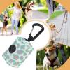 Dog Poop Bag Holder with Carabiner Clip view 4