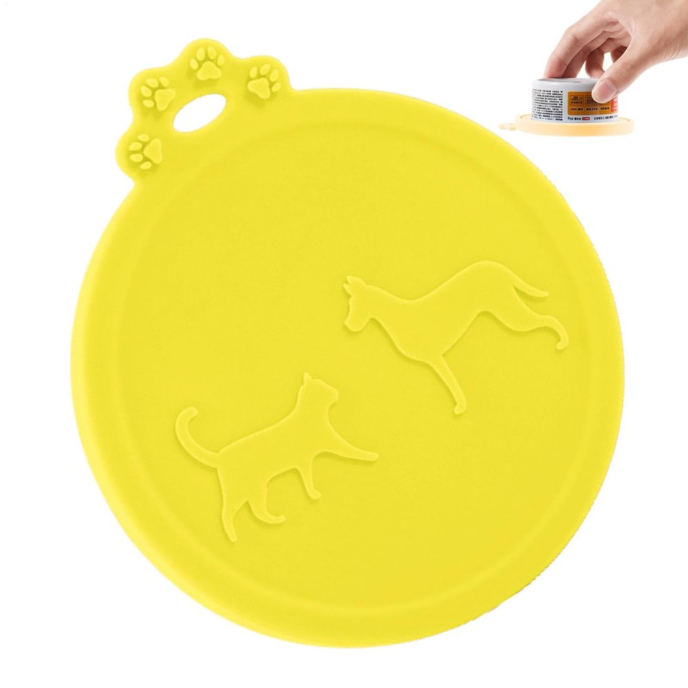 Pet Food Can Lids, Silicone, Airtight, Reusable Stoppers