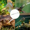 Extra-Long Stainless Steel Aquarium Tweezers with Rubber Tip view 4