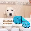 Quick-Drying Dog Bath Towel, 53.3 x 17.8 cm view 3