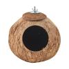 Coconut Shell Bird House and Nest Hut view 1