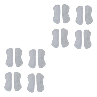 FRCOLOR 2 Sets Breathable Half Insoles and Heel Grips for Loose Shoes, 4 Pairs × 2