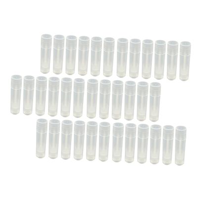 FRCOLOR 60-Piece Empty Lipstick Tubes for DIY Lip Balm