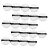 FRCOLOR 20-Piece Crystal Fluff Makeup Pads, Soft Loose Powder Puffs for Home and Salon view 1