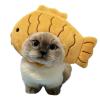 Cartoon Cat Hat - Cute Taiyaki Pet Costume for Cats view 1
